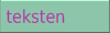 teksten